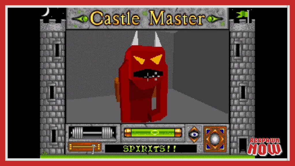Castle Master análisis técnico – motor Freescape en Commodore 64
