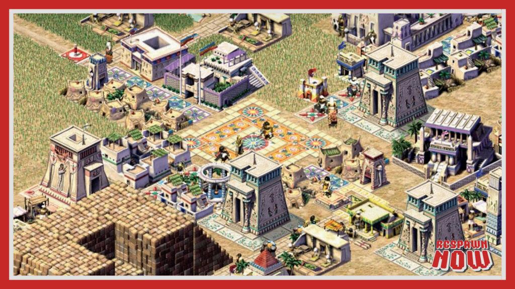 Pharaoh Cleopatra análisis técnico – interfaz clásica del city builder 2D